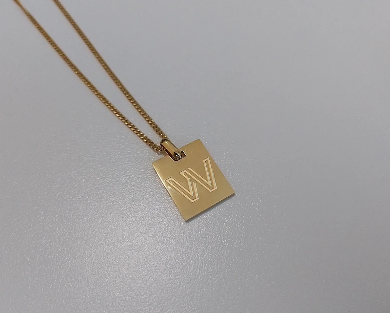 ORO Initial Necklace