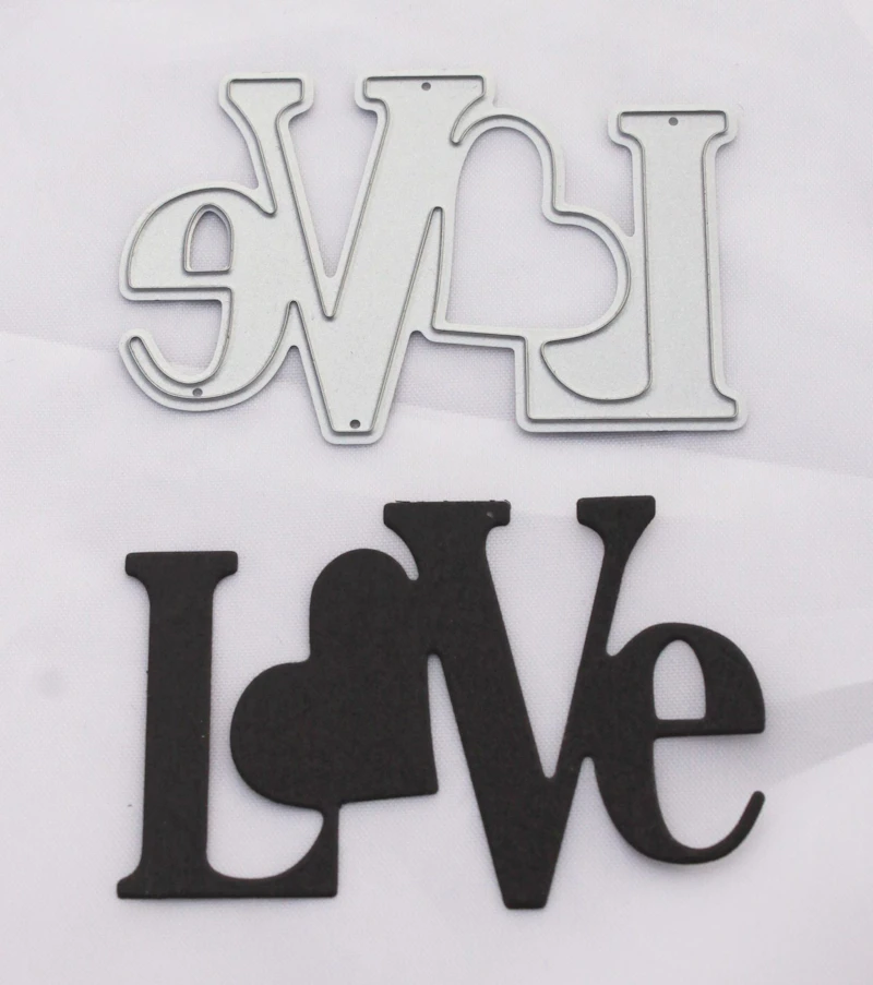 Die Cut -Schablone "Love"