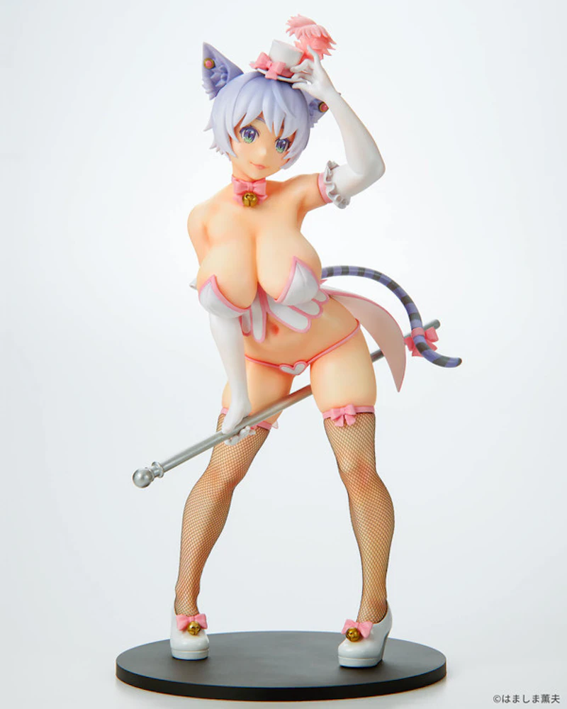  Original Character - Burlesque Cat Bell - 1/7 - White Cat ver. (Q-six)
