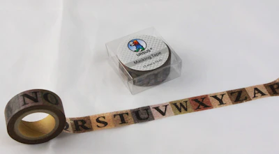 Masking Tape "Vintage Alphabet"