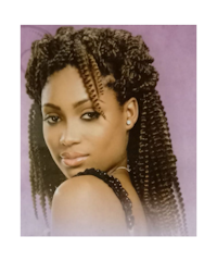 Nubian Twist Marley Braids (AFRO Kinky Twist)