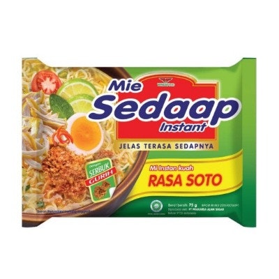 Mie sedaap instan kuan soto (Indomarket)