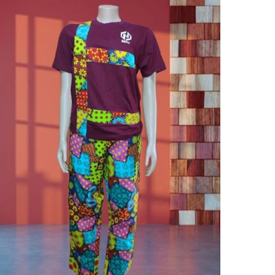 NAVI AFROCHIC TEE & BOOGY SET