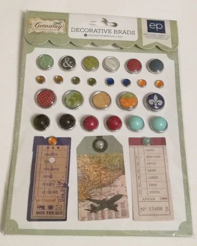 Brads & Tags "Getaway"