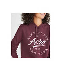 Aero Circle Pullover Hoodie Dark Pulple    |   Large