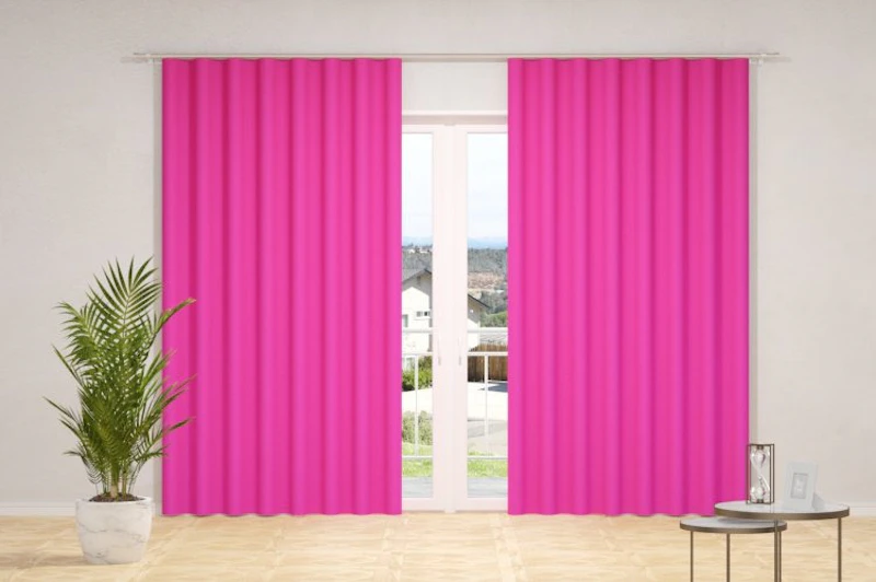 Curtain fabrics - SUNOUT, (back side of fabrics woven in white color), in 85 colors, width - 1,50 m.)