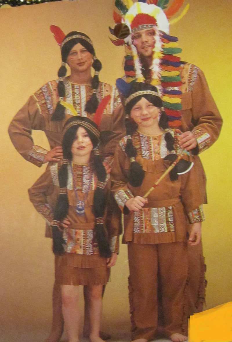 Kostüm Indianer 3tlg.