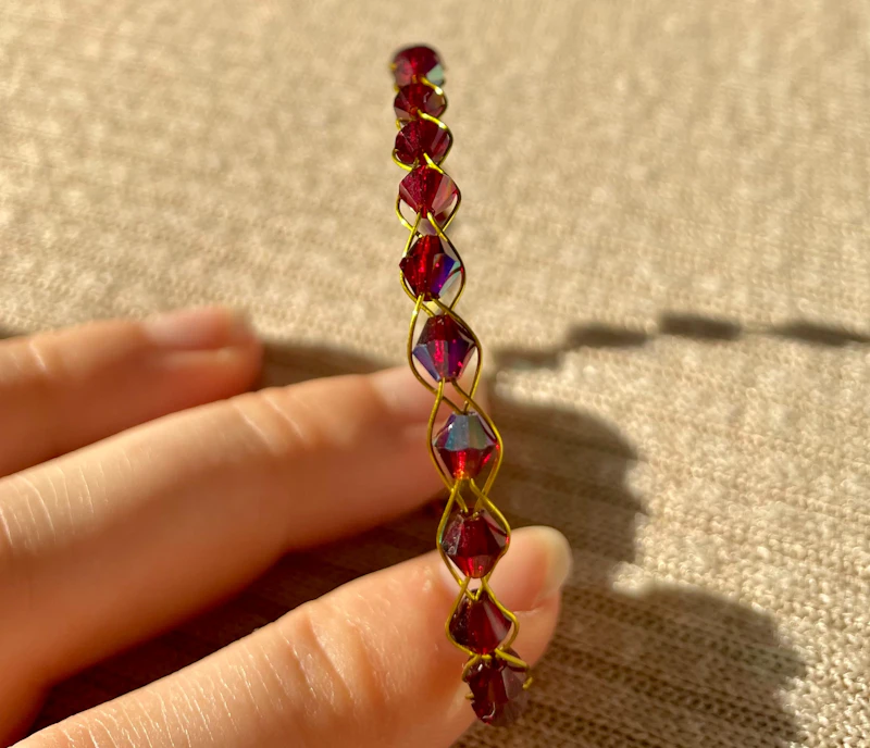 Red cristal Armband