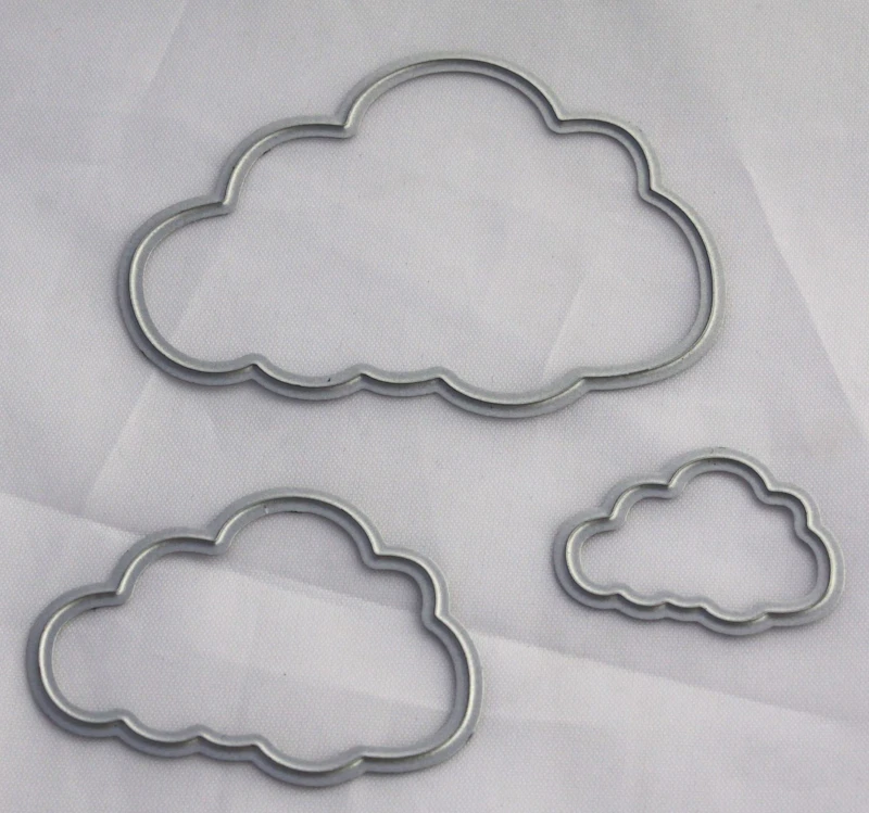 Die Cut - Schablonen - Set  "Wolken"