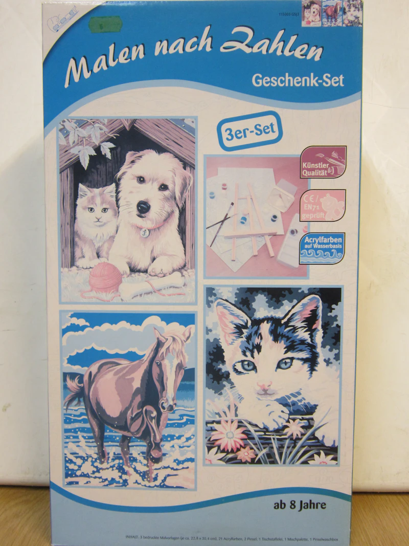 Malen nach Zahlen Geschenkset