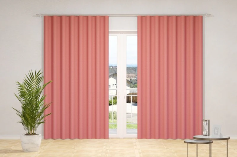 Curtain fabrics - SUNOUT, (back side of fabrics woven in white color), in 85 colors, width - 1,50 m.)