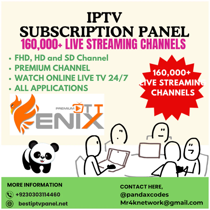 FENIX  OTT IPTV PANEL 