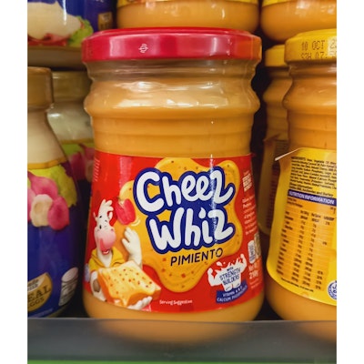 Cheese Whiz Pimiento (Namaste)