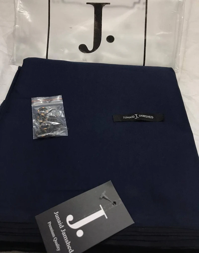 J. Men Soft Cotton Unstitched Suit