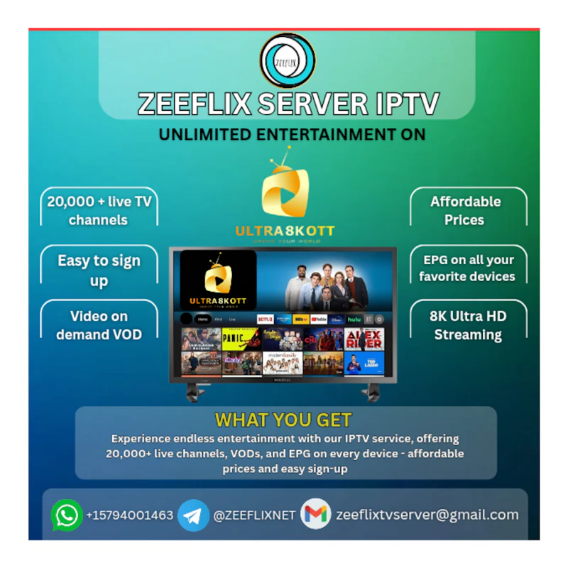 ULTRA 8K IPTV SUBSCRIPTION 