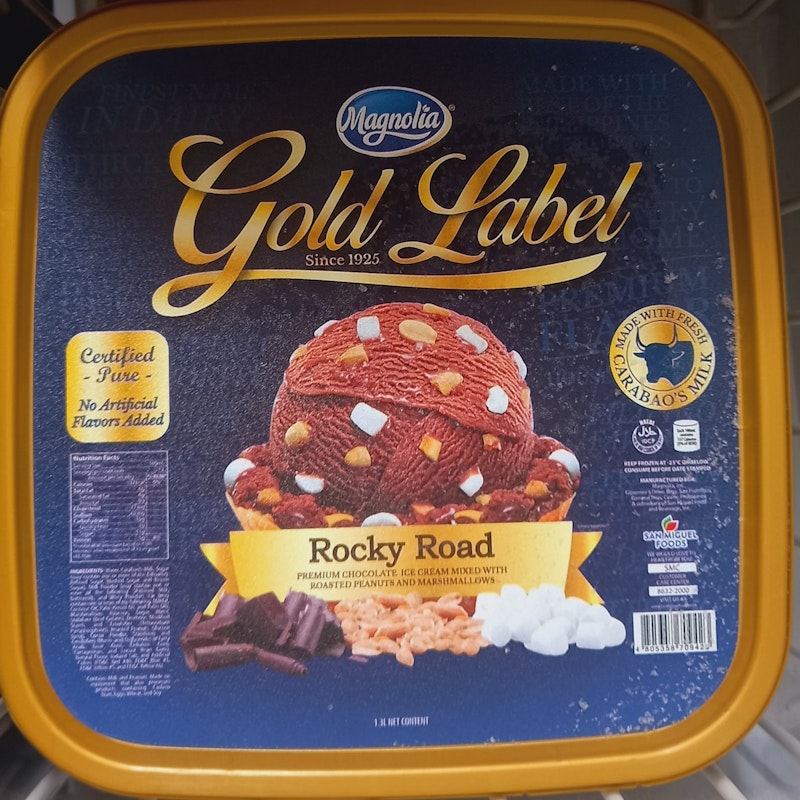 Rocky Road Ice cream 1.3L/Box (Na)