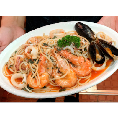 Seafood pasta(DC Cafe)