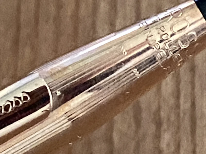 True vintage 1970er Cross Classic Century 14KT Gold 0,7MM Bleistift