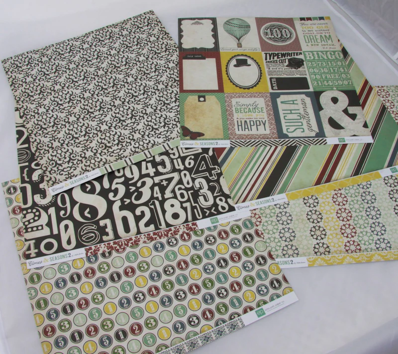 Scrapbook-Set "Times & Seasons 2"