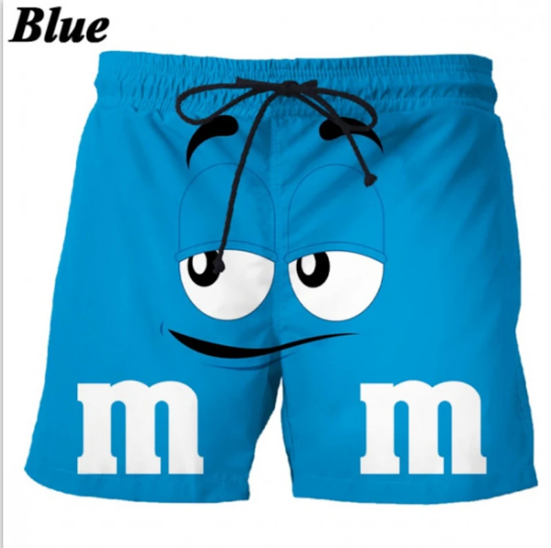Funny Cartoon 3d Print Shorts 