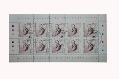 Robbert´s Briefmarken Deutschland 10er Bogen MiNr. 1962 "200. Geburtstag v. Heinrich Heine" mit SSt