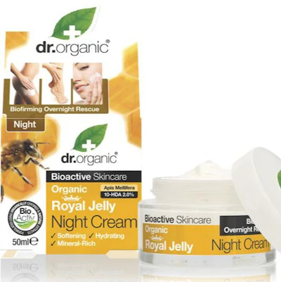 Crema Viso da Notte Dr. Organic Royal Jelly Night Cream