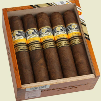 COHIBA ROBUSTOS SUPREMOS EDICIÓN LIMITADA 2014 CIGAR – Box of 10