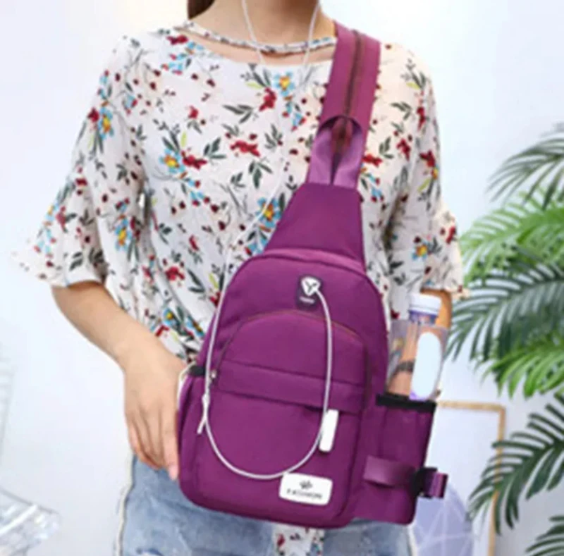 Crossbody waterproof bag shoulder chest bag