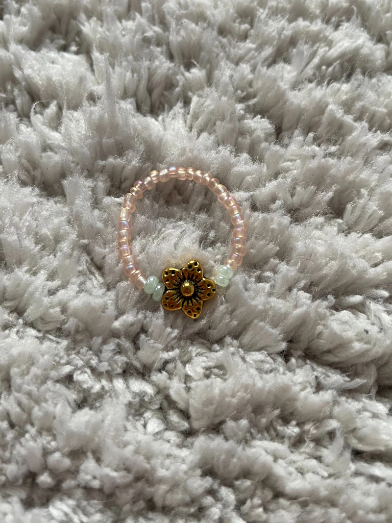 Golden Flower Ring