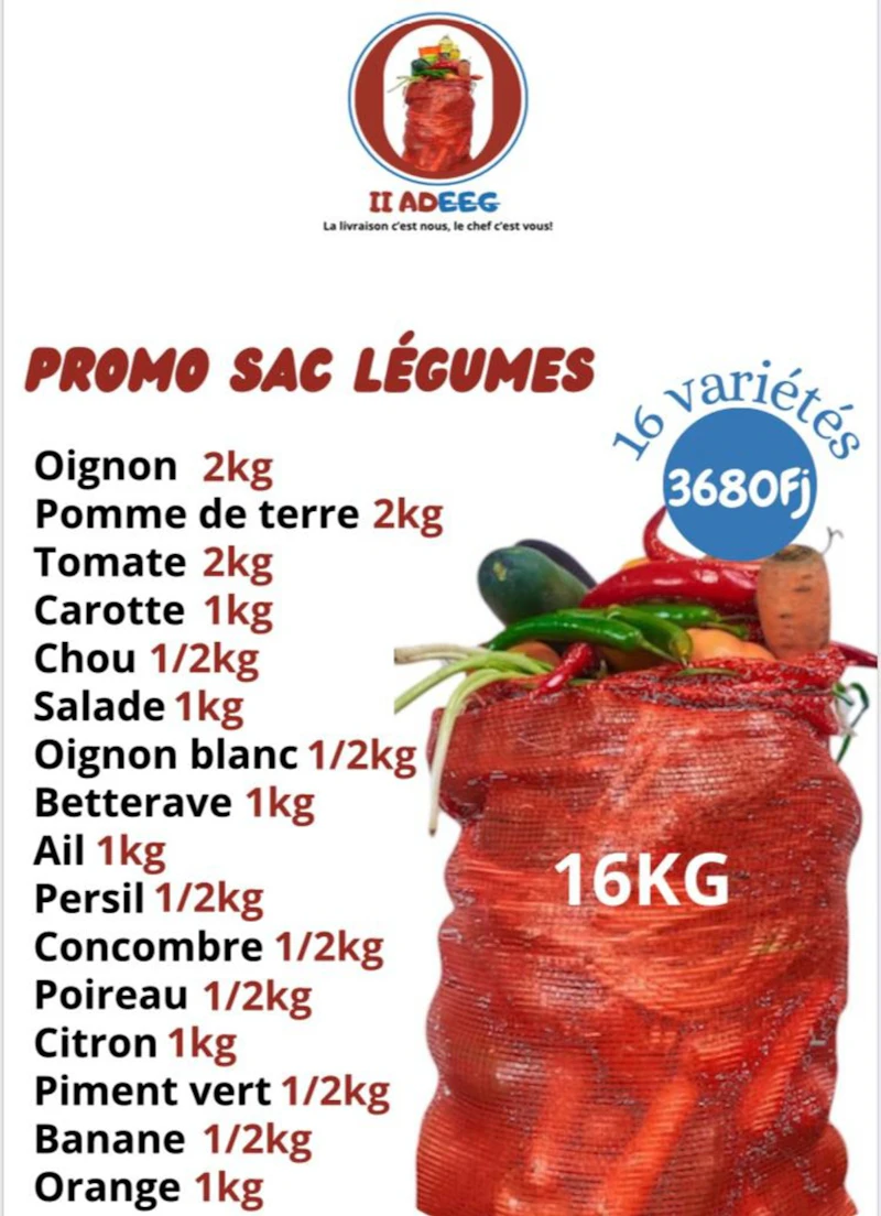 Sac Légume Mélange