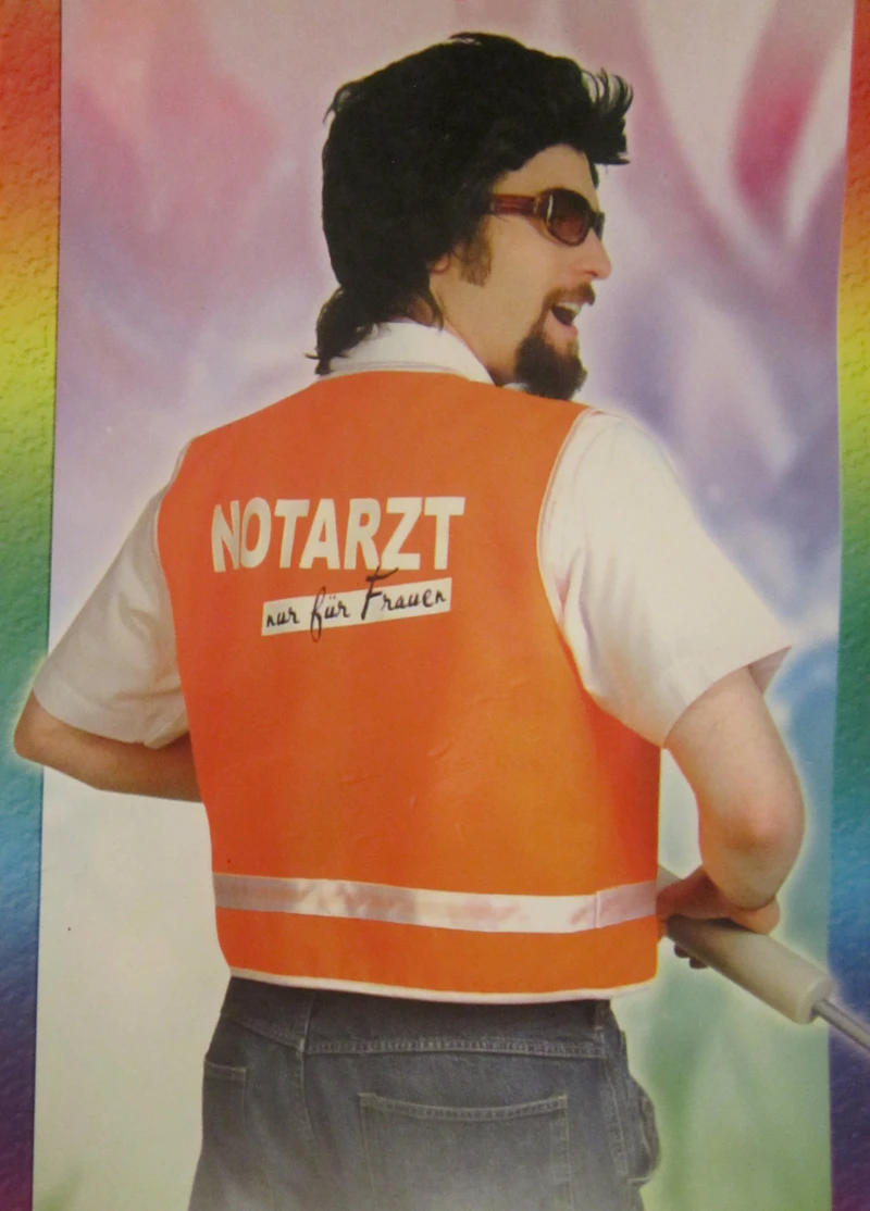 Kostüm Weste-Notarzt nur für Frauen Gr.XL