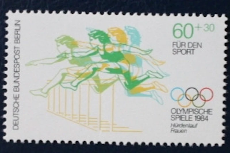 Robbert´s Briefmarken Berlin MiNr. 716-718, Olympische Sommerspiele Los Angeles
