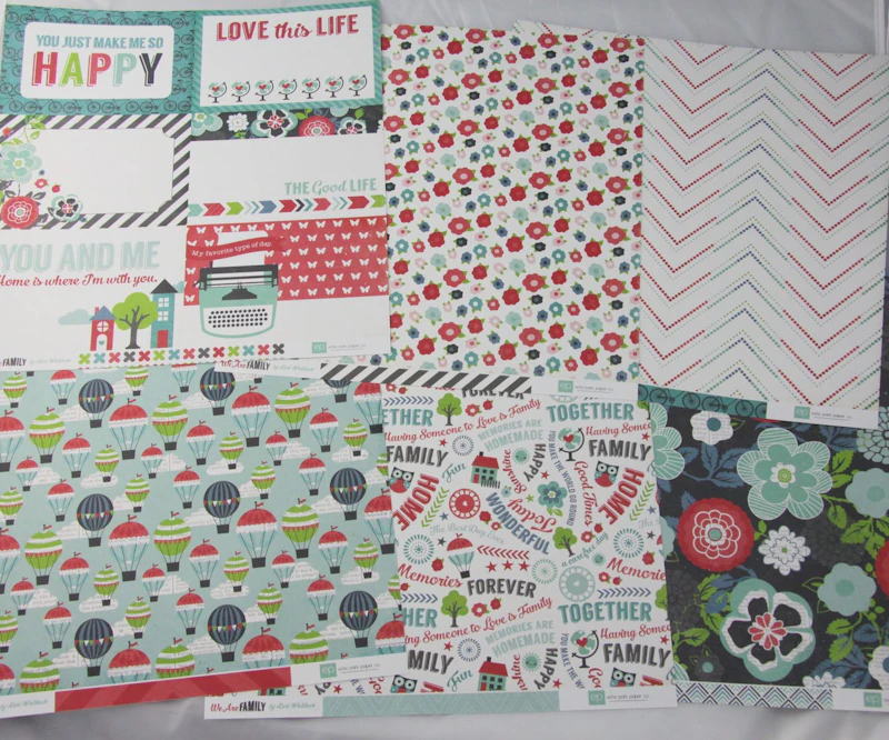 Scrapbook-Set "We are Family"