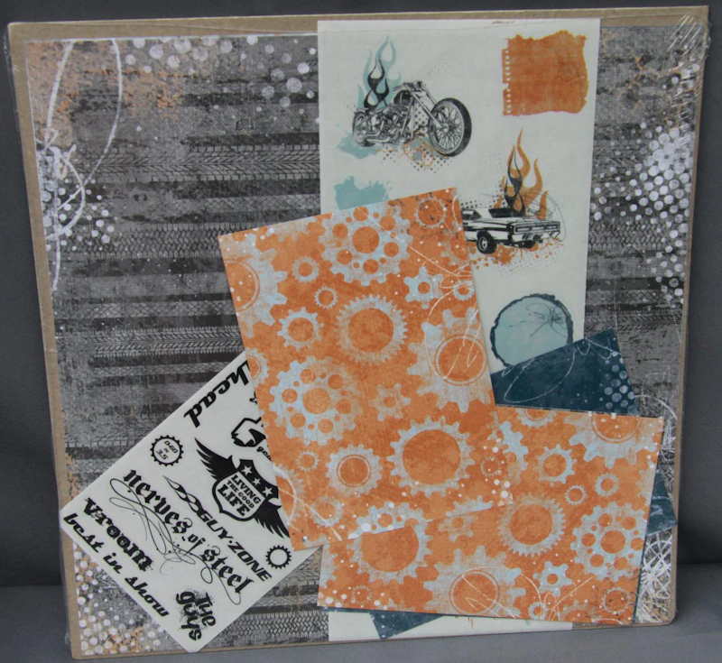 Creative Memories™ Themenpäckchen "Motor Grunge"