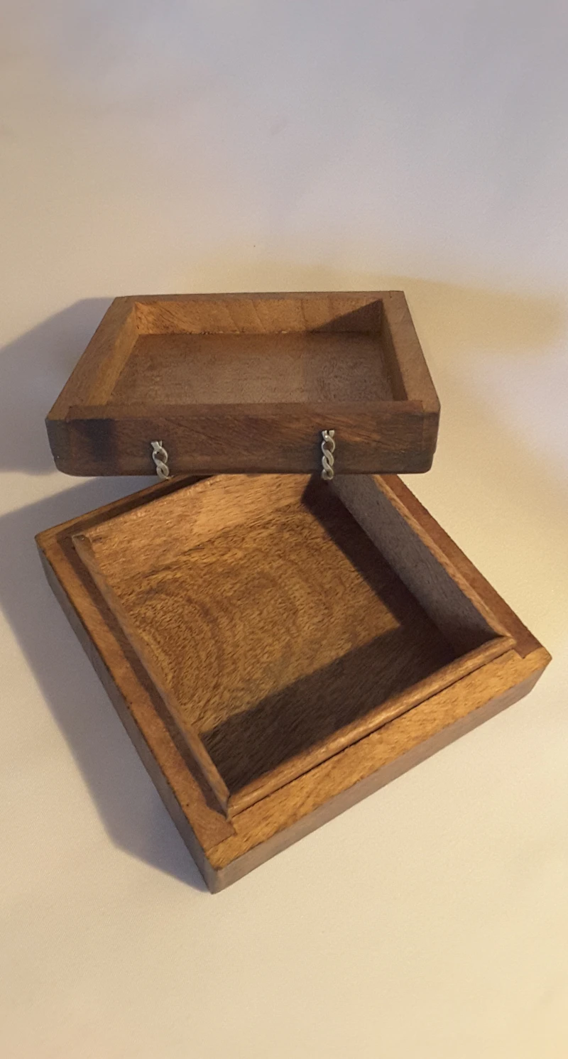 Wooden Trinket & Jewelry Box Set, (Assortment of 3)