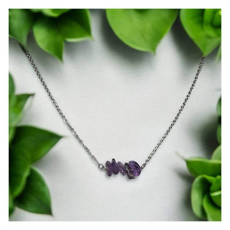 Kette "Liara" mit Amethyst