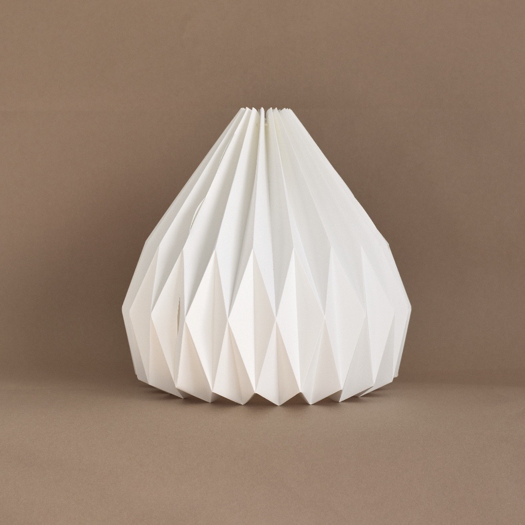 large origami lampshade