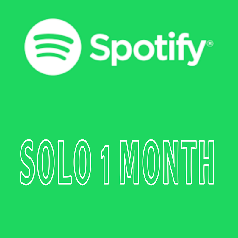 Spotify Solo 1 Month 