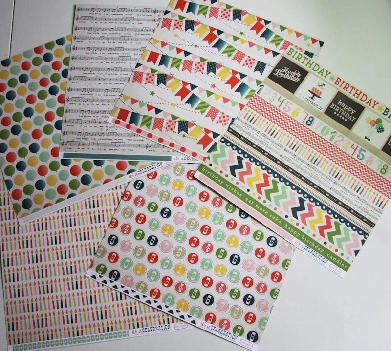 Scrapbook-Set "It´s a Celebration"