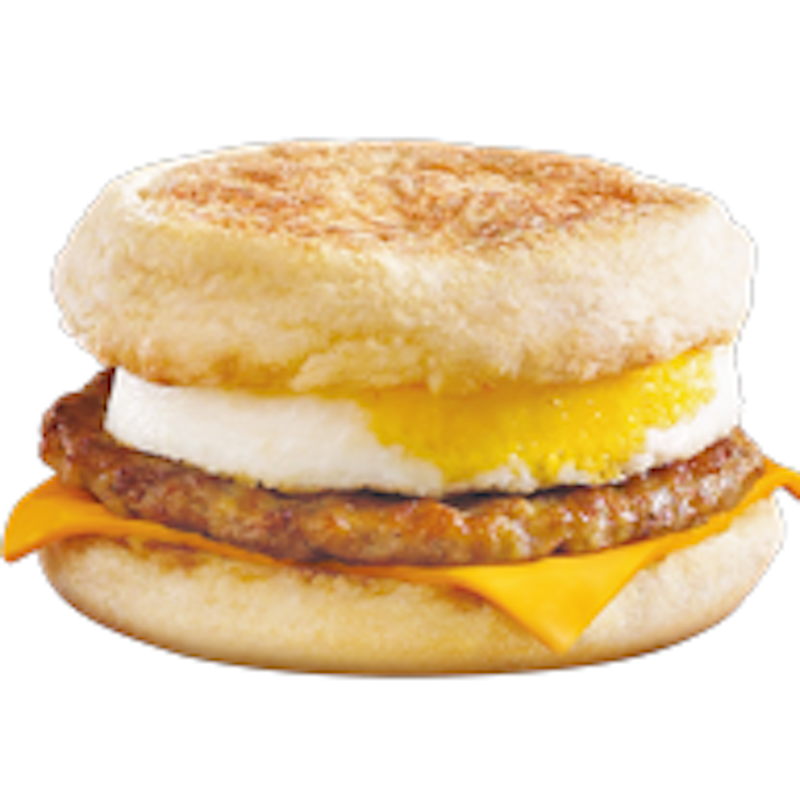 Burger Sausage McMuffin with Egg (Mcdonald)