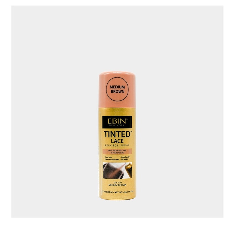 Ebin New York Tinted Lace Aerosol Spray Light Warm Brown