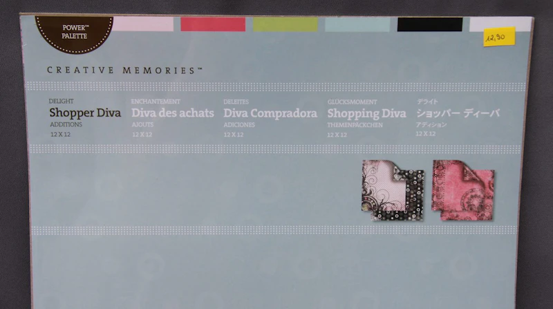 Creative Memories™ Themenpäckchen "Shopping Diva"