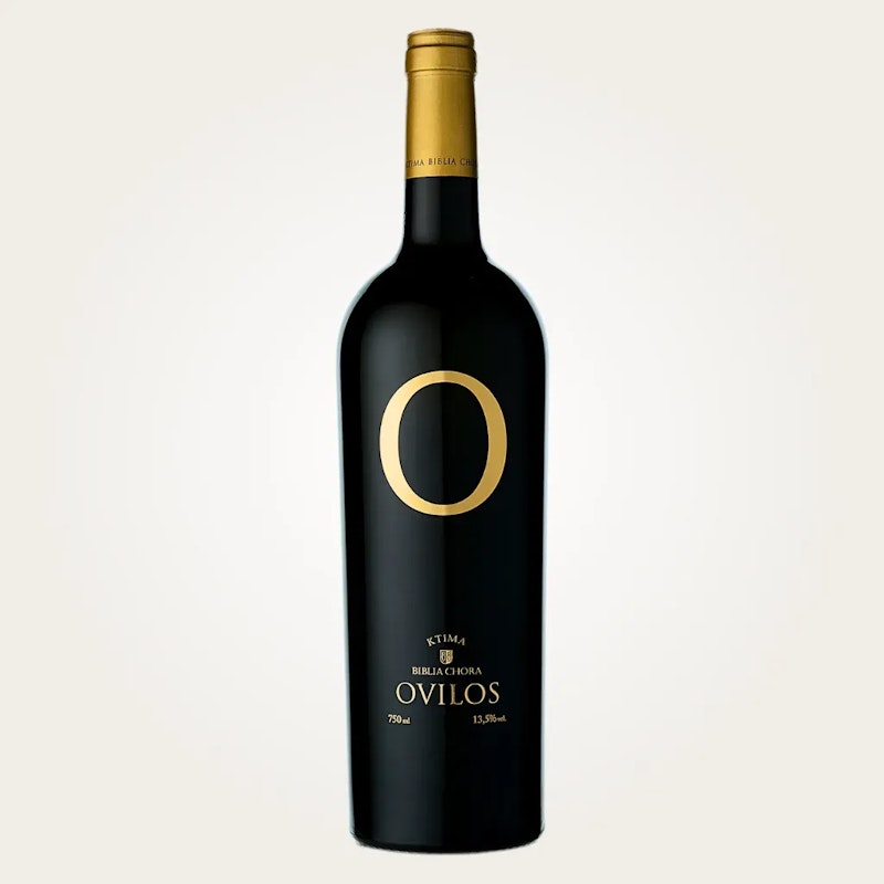 Ovilos Weißwein trocken 0,75 Liter - Ktima Biblia Chora