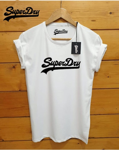 SUPERDRY PREMIUM QUALITY BRANDED ROUND NECK TEE'S