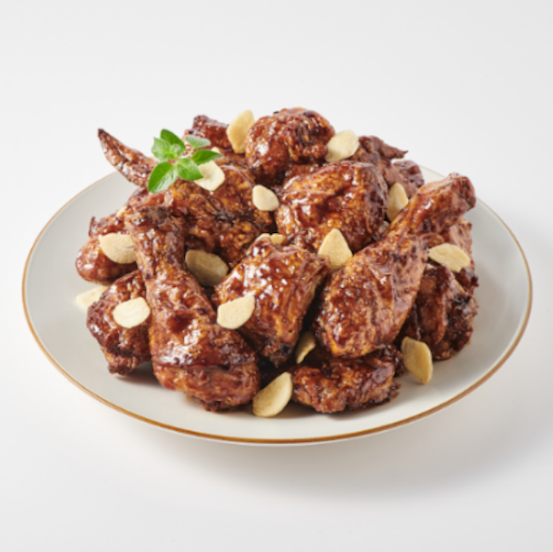 Honey garlic fried chicken wings 10pcs C84 (goobne Korean restaurant)