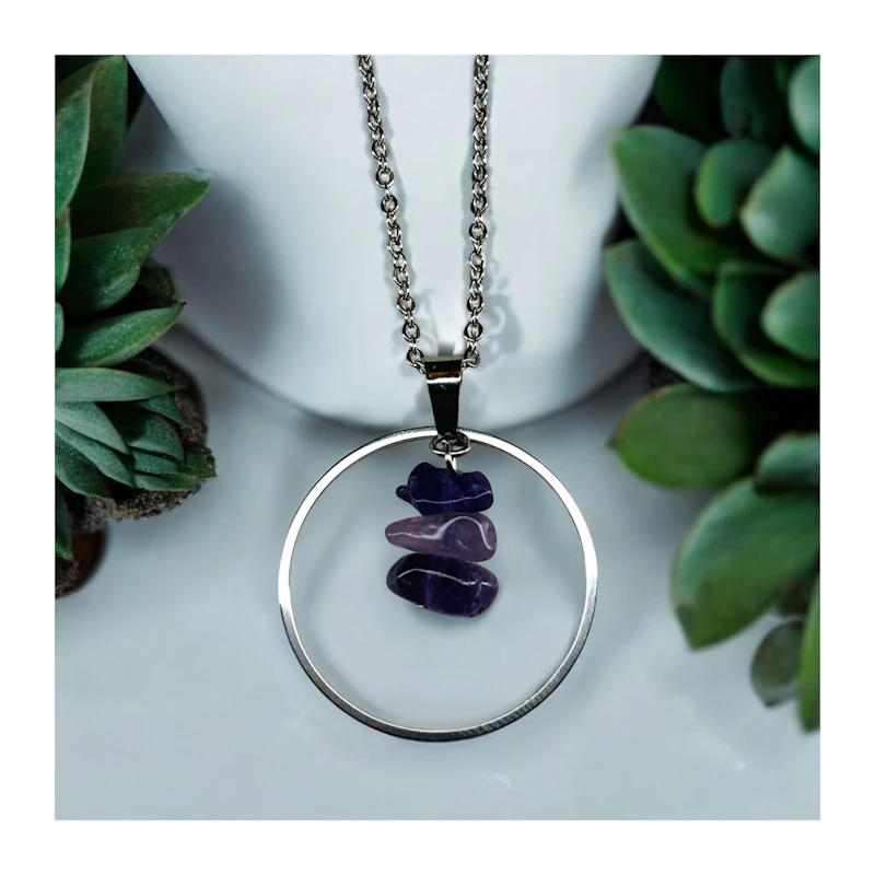 Kette "Sina" mit Amethyst