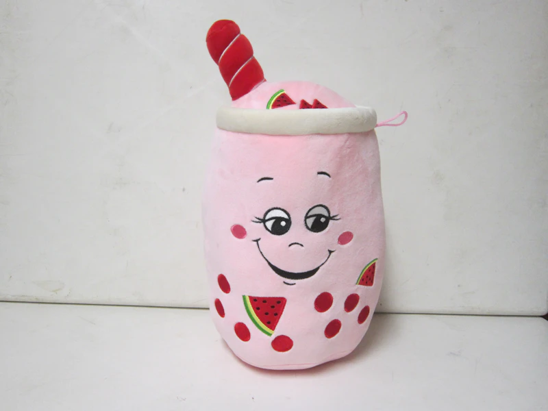 Plüsch Tea Bubble Erdbeere 30cm rot