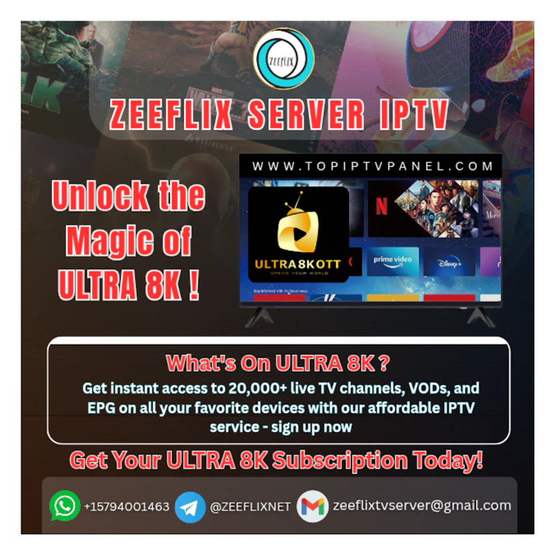 ULTRA 8K IPTV SUBSCRIPTION 