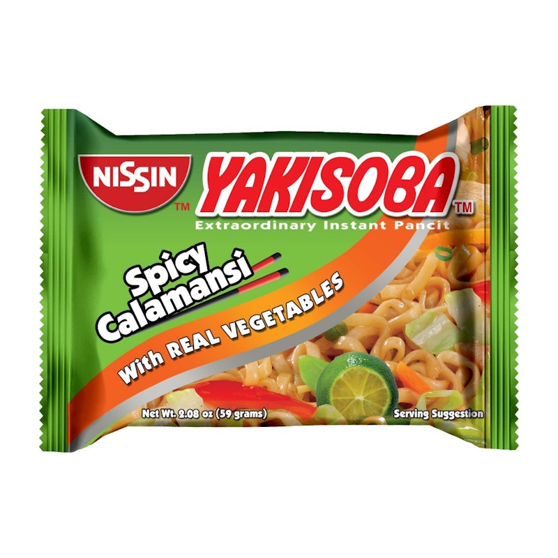 Nissin yakisoba spicy calamansi noodle (Yoyo Mart)