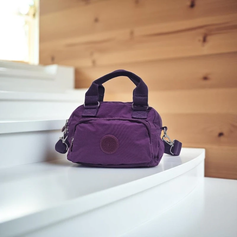 CRINKLE Compact Utility Hand Bag 